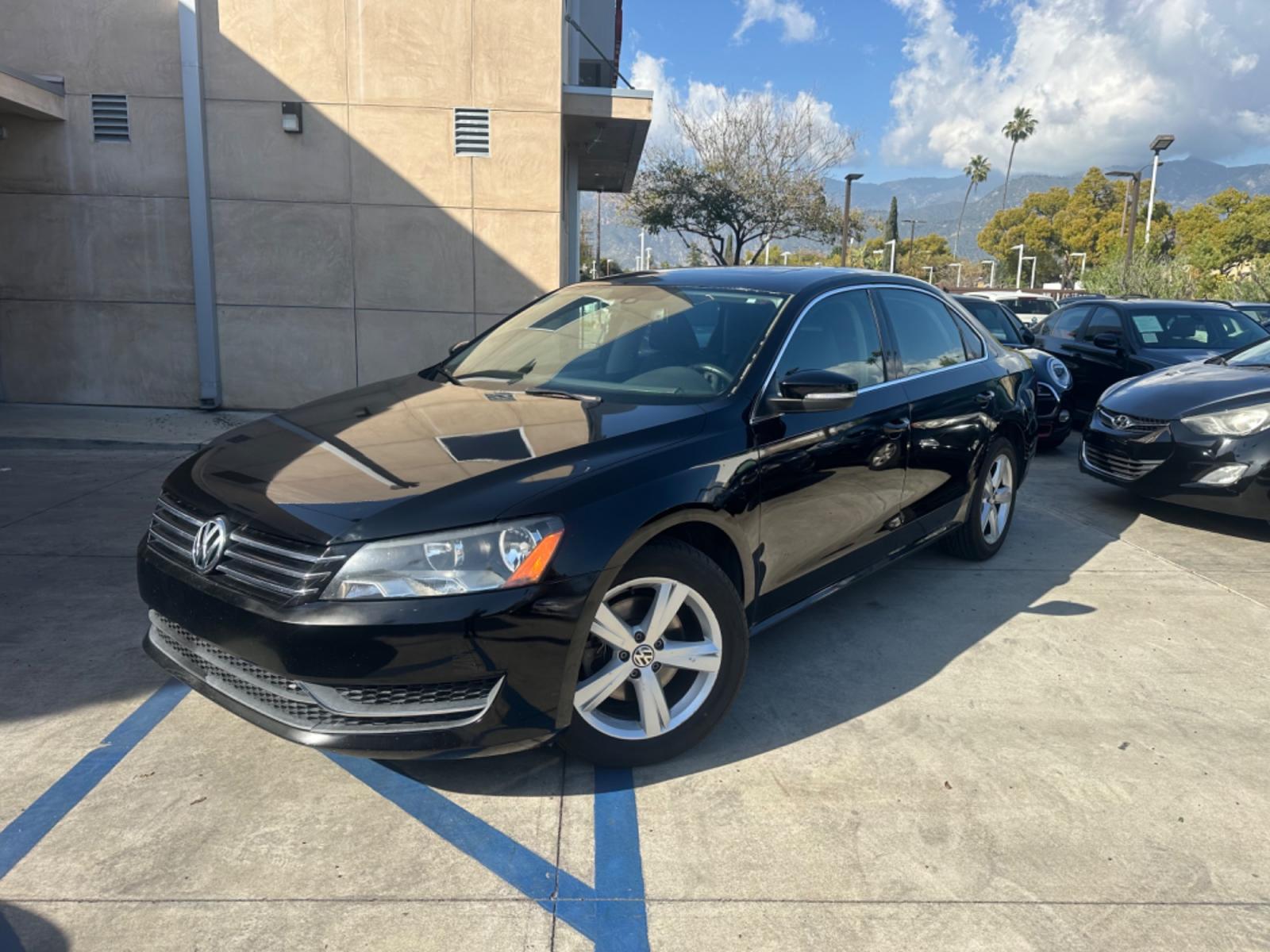 2013 Black /BLACK Volkswagen Passat (1VWBP7A30DC) , located at 30 S. Berkeley Avenue, Pasadena, CA, 91107, (626) 248-7567, 34.145447, -118.109398 - Low Miles!! Crown City Motors is a used “Buy Here Pay Here” car dealer in Pasadena CA. “Buy Here Pay Here” financing, means that when you purchase your vehicle from our dealership, that you make the payments to the dealership as well. We do not need the banks approval to get you approved - Photo #0